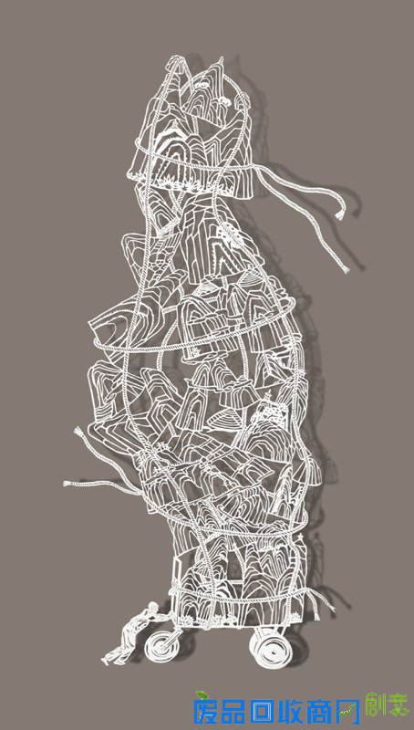香港艺术家李宝怡的震撼剪纸作品