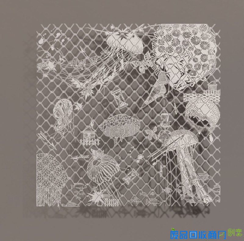 香港艺术家李宝怡的震撼剪纸作品