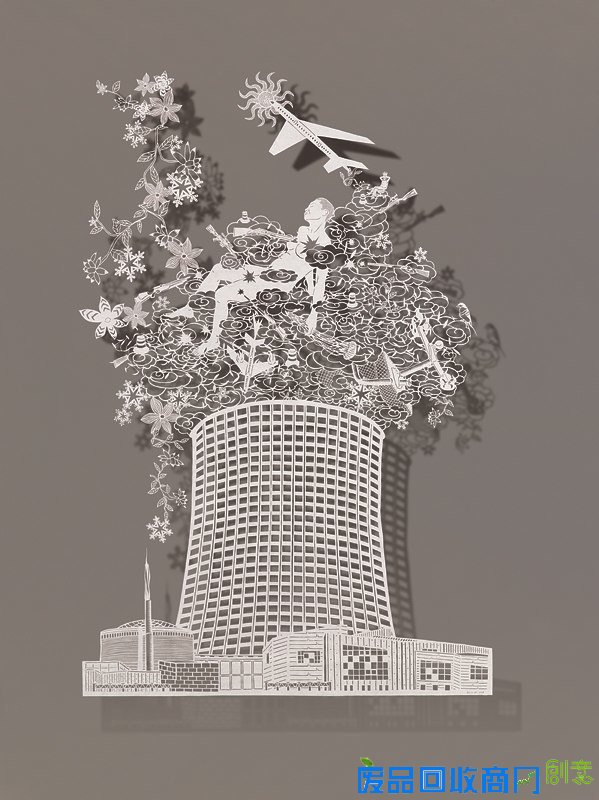 香港艺术家李宝怡的震撼剪纸作品