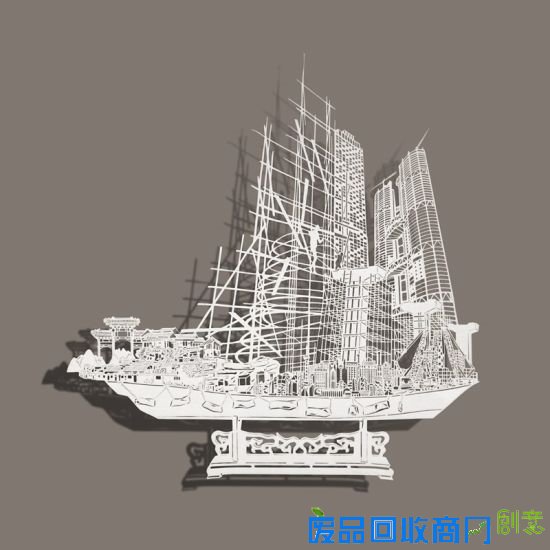 香港艺术家李宝怡的震撼剪纸作品