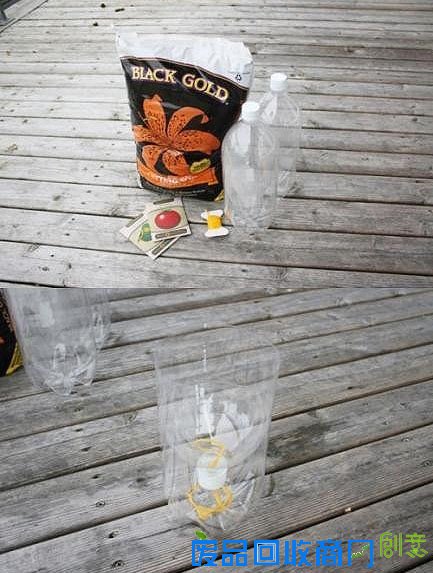 可乐瓶种菜方法 用可乐瓶制作花瓶 图解教程 第2张图片 可乐瓶种菜方法 用可乐瓶制作花瓶 图解教程 第2张图片