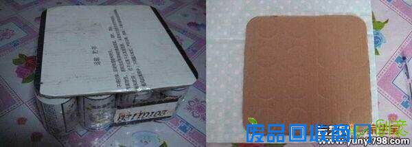 易拉罐废物利用手工制作小凳子3