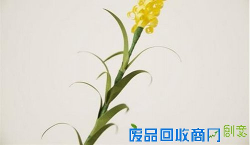 风信子纸花的折法图解（图9）