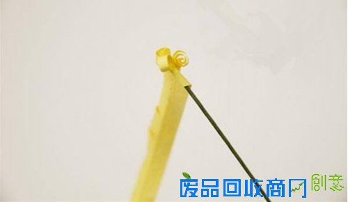 风信子纸花的折法图解（图5）