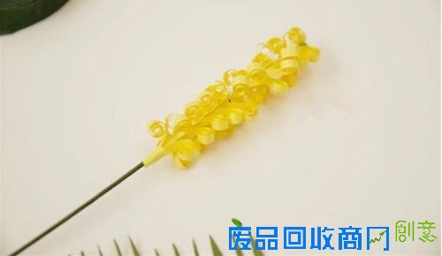 风信子纸花的折法图解（图6）