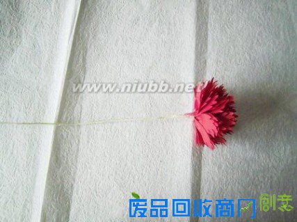 母亲节手揉纸康乃馨手工纸艺花制作教程[附康乃馨花语]_手工制作康乃馨