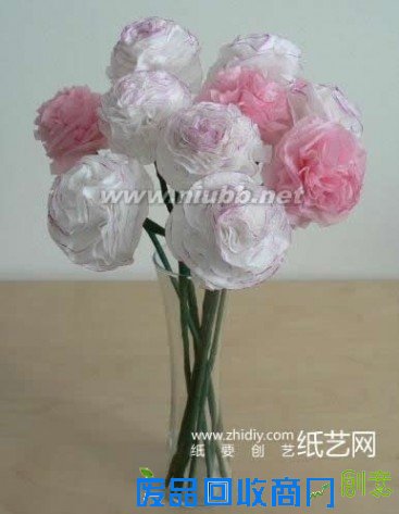 母亲节手揉纸康乃馨手工纸艺花制作教程[附康乃馨花语]_手工制作康乃馨