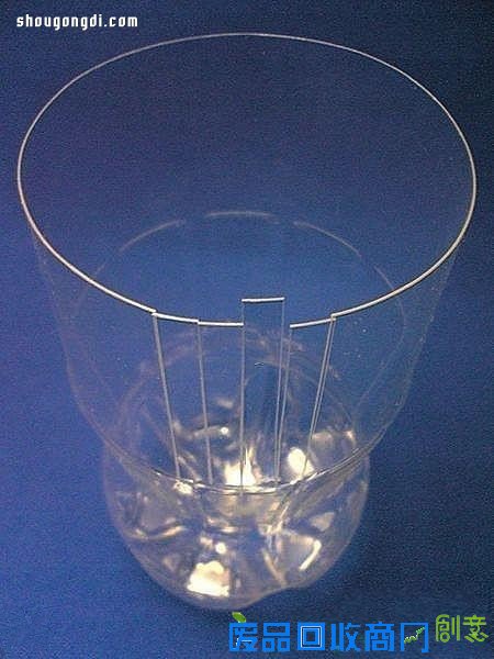 可乐瓶饮料瓶变废为宝DIY手工制作漂亮花瓶-