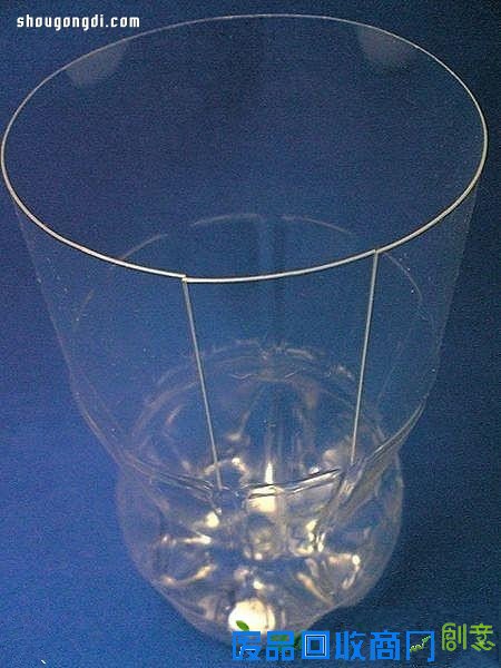 可乐瓶饮料瓶变废为宝DIY手工制作漂亮花瓶-