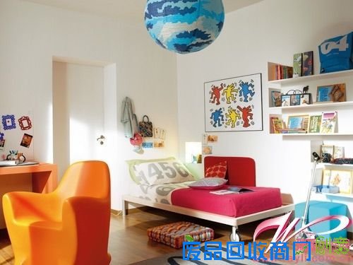 选择带滑轮儿童床随时释放更多玩乐空间