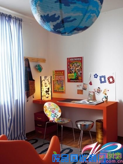 墙面多姿态让学习变有趣