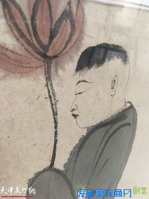 马骏《爱莲说》