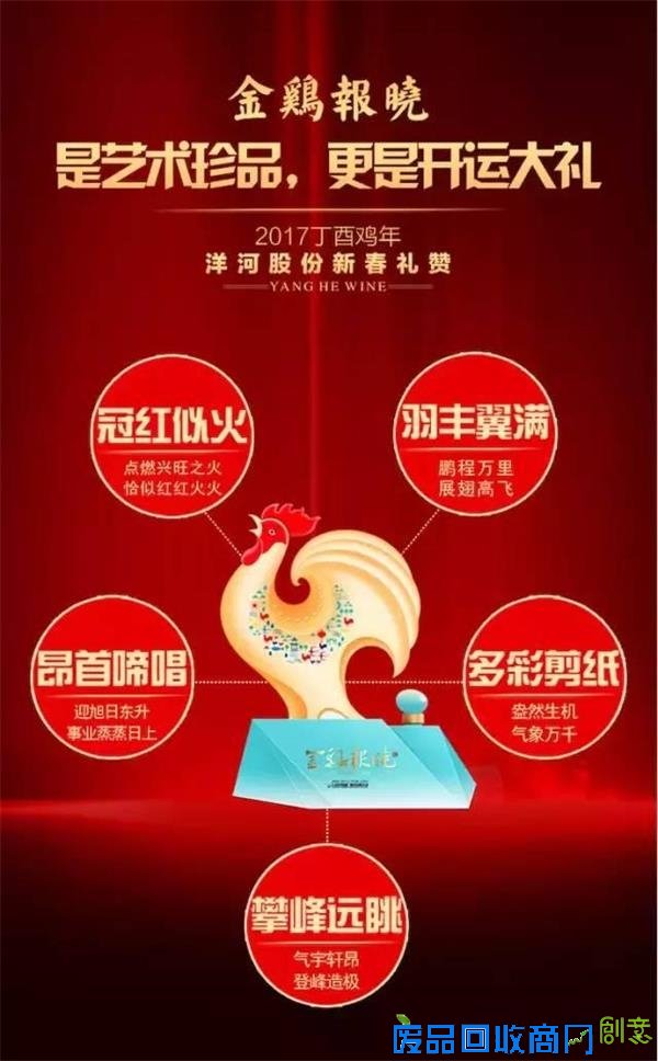 「推荐」2017丁酉鸡年,洋河再献新年开运大礼!
