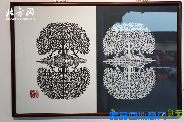 中国非遗传承人研修培训天津美院剪纸班结业