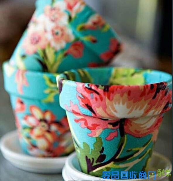 幼儿手工制作大全图解-包装花盆