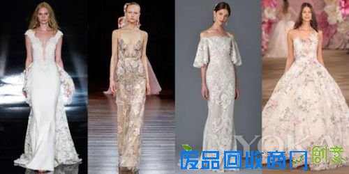 Reem Acra Bridal Spring 2017; Naeem Khan Bridal Spring 2017; Marchesa Bridal Spring 2017; Ines di Santo Bridal Spring 2017