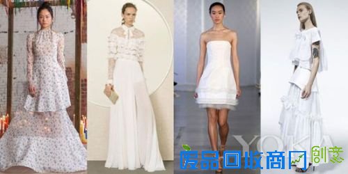 Rosie Assoulin Fall 2016; Elie Saab Resort 2017; Oscar de la Renta Bridal Spring 2017; Maticevski Fall 2016