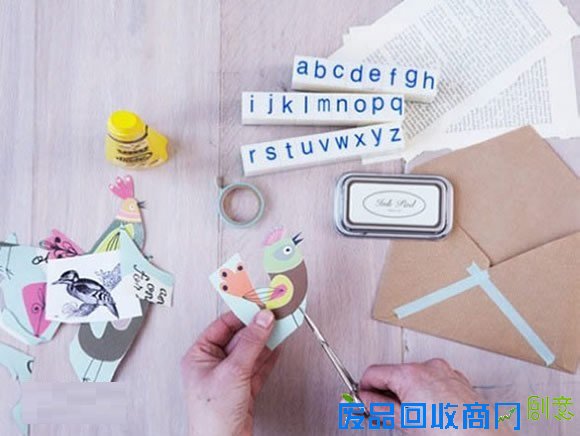 可爱的动物信封小制作