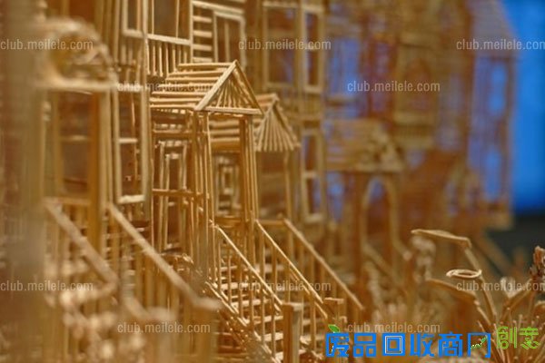 精美牙签工艺品图片欣赏