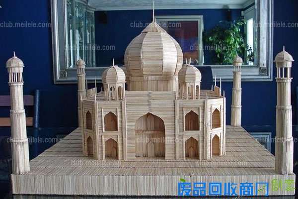 精美牙签工艺品图片欣赏