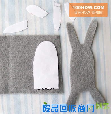 怎么制作手工兔子小布偶