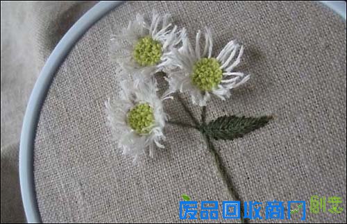 【刺绣基础教程】刺绣常用的几种针法图解