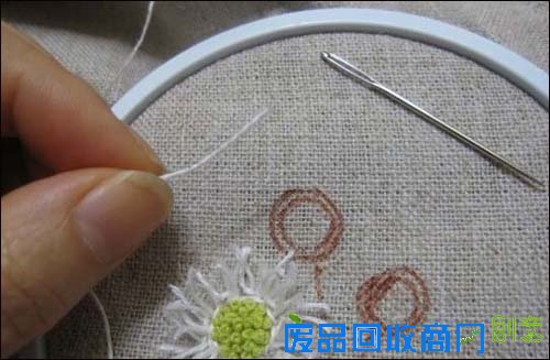【刺绣基础教程】刺绣常用的几种针法图解
