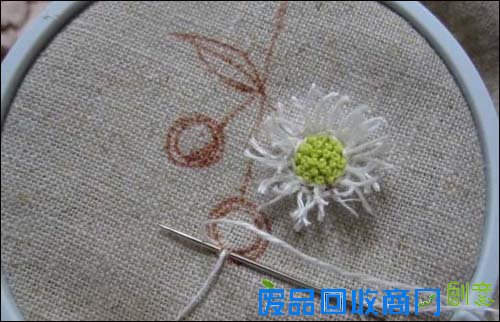 【刺绣基础教程】刺绣常用的几种针法图解