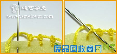 【刺绣基础教程】刺绣常用的几种针法图解