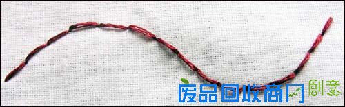 【刺绣基础教程】刺绣常用的几种针法图解