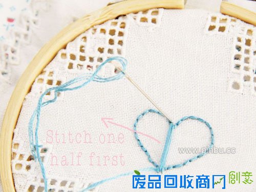 【刺绣基础教程】刺绣常用的几种针法图解