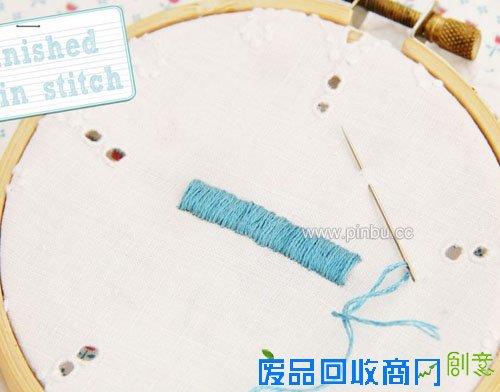 【刺绣基础教程】刺绣常用的几种针法图解