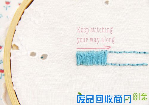 【刺绣基础教程】刺绣常用的几种针法图解