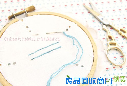 【刺绣基础教程】刺绣常用的几种针法图解