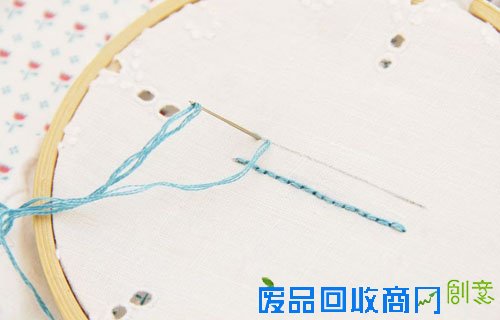 【刺绣基础教程】刺绣常用的几种针法图解