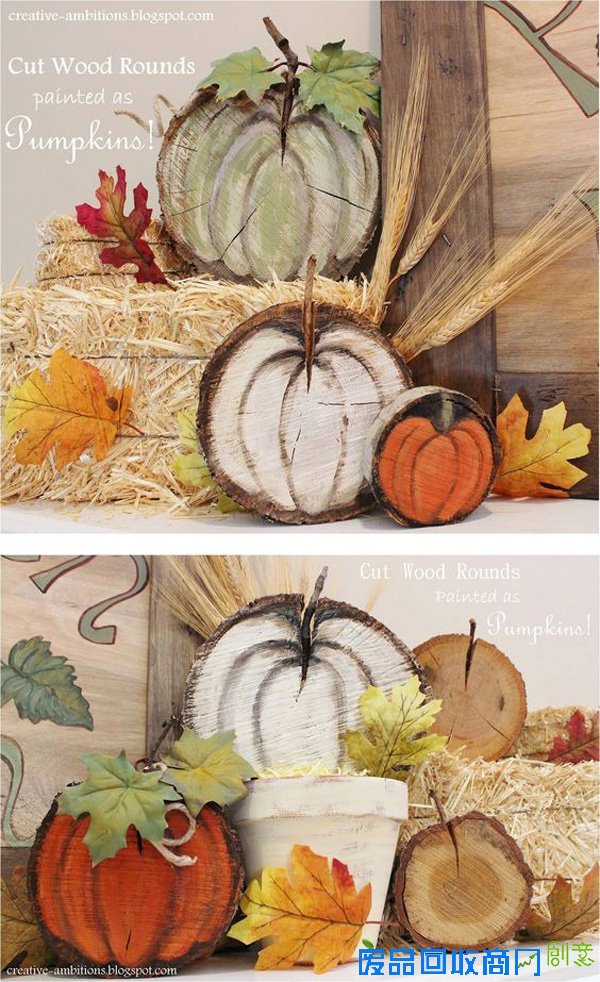 30个创意的木头切片DIY设计作品 创意悠悠花园