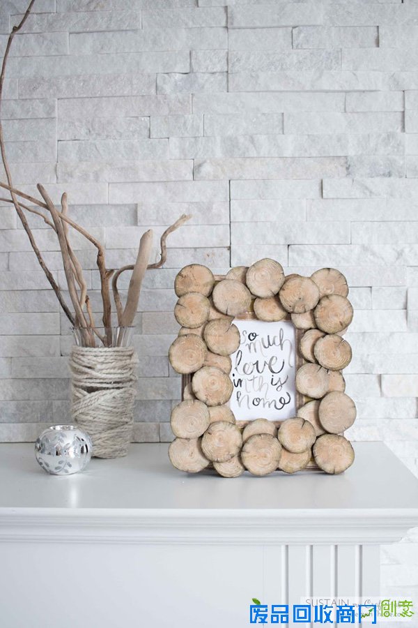 30个创意的木头切片DIY设计作品 创意悠悠花园