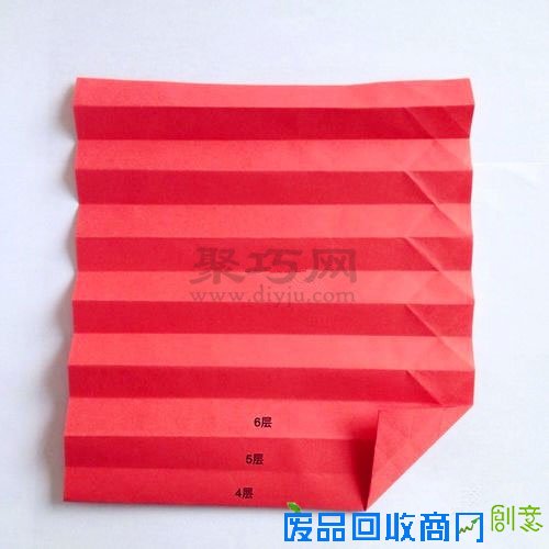 纸灯笼的折法图解 教你如何手工折纸灯笼