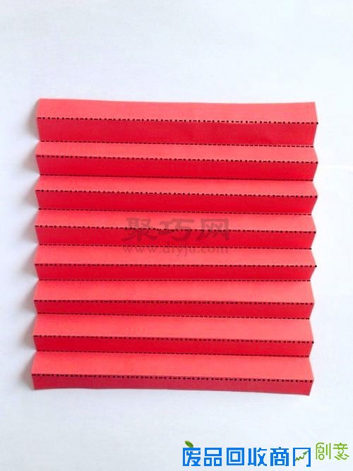 纸灯笼的折法图解 教你如何手工折纸灯笼