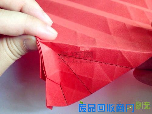 纸灯笼的折法图解 教你如何手工折纸灯笼