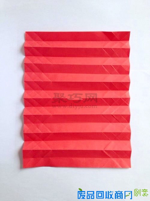 纸灯笼的折法图解 教你如何手工折纸灯笼