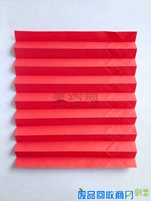 纸灯笼的折法图解 教你如何手工折纸灯笼