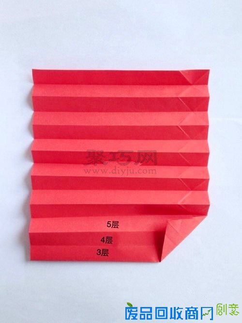 纸灯笼的折法图解 教你如何手工折纸灯笼