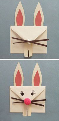 小兔子信封玩偶制作教程