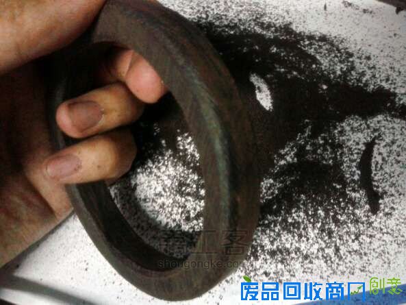 紫光檀木手镯制作 第5步