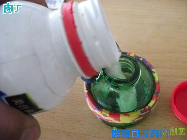 自制酒精灯 diy手把手教你做简易酒精灯◆肉丁儿童网