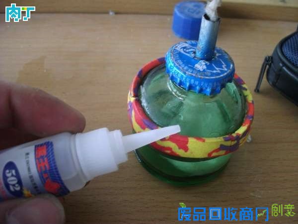 自制酒精灯 diy手把手教你做简易酒精灯◆肉丁儿童网