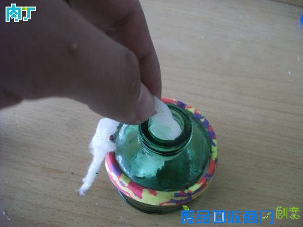 自制酒精灯 diy手把手教你做简易酒精灯◆肉丁儿童网