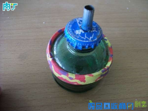 自制酒精灯 diy手把手教你做简易酒精灯◆肉丁儿童网
