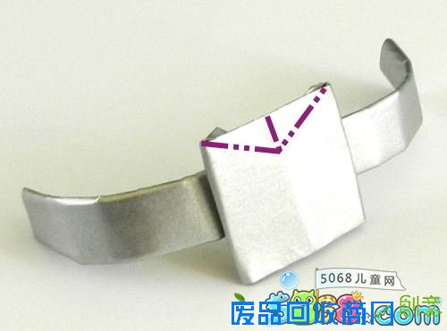 漂亮的星星戒指手工折纸图解图在线学习